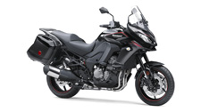 New 2017 KAWASAKI VERSYS 1000LT METALLIC SPARK BLACK WITH AN INSPIRING 1,043cc INLINE FOUR-CYLINDER ENGINE AND NIMBLE CHASSIS, THE VERSYS 1000 LT IS SURE TO TAKE YOU ON AN UNFORGETTABLE ADVENTURE